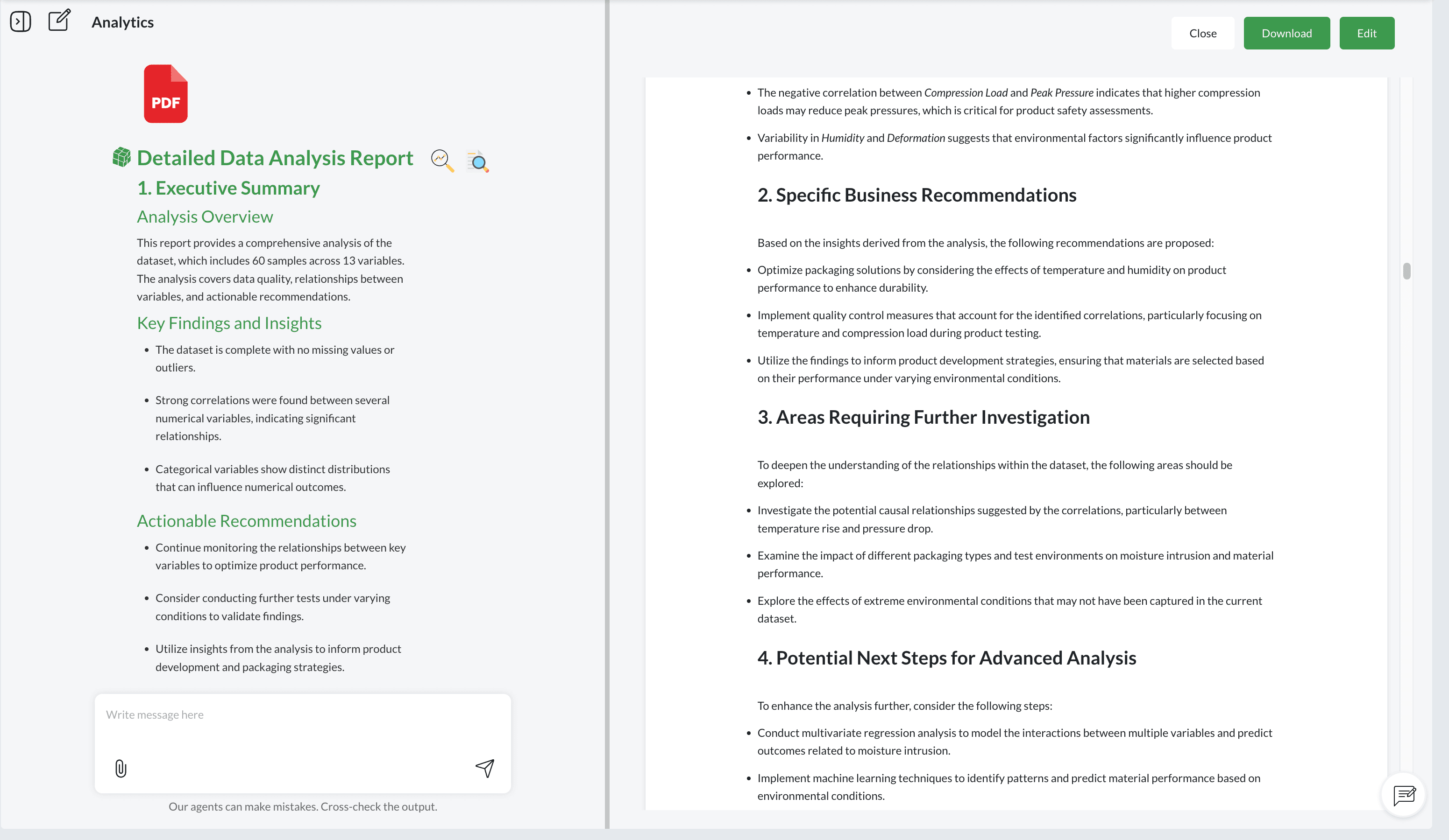 Analytics Agent: Data Cleaning, Analysis, and Visualization - 4