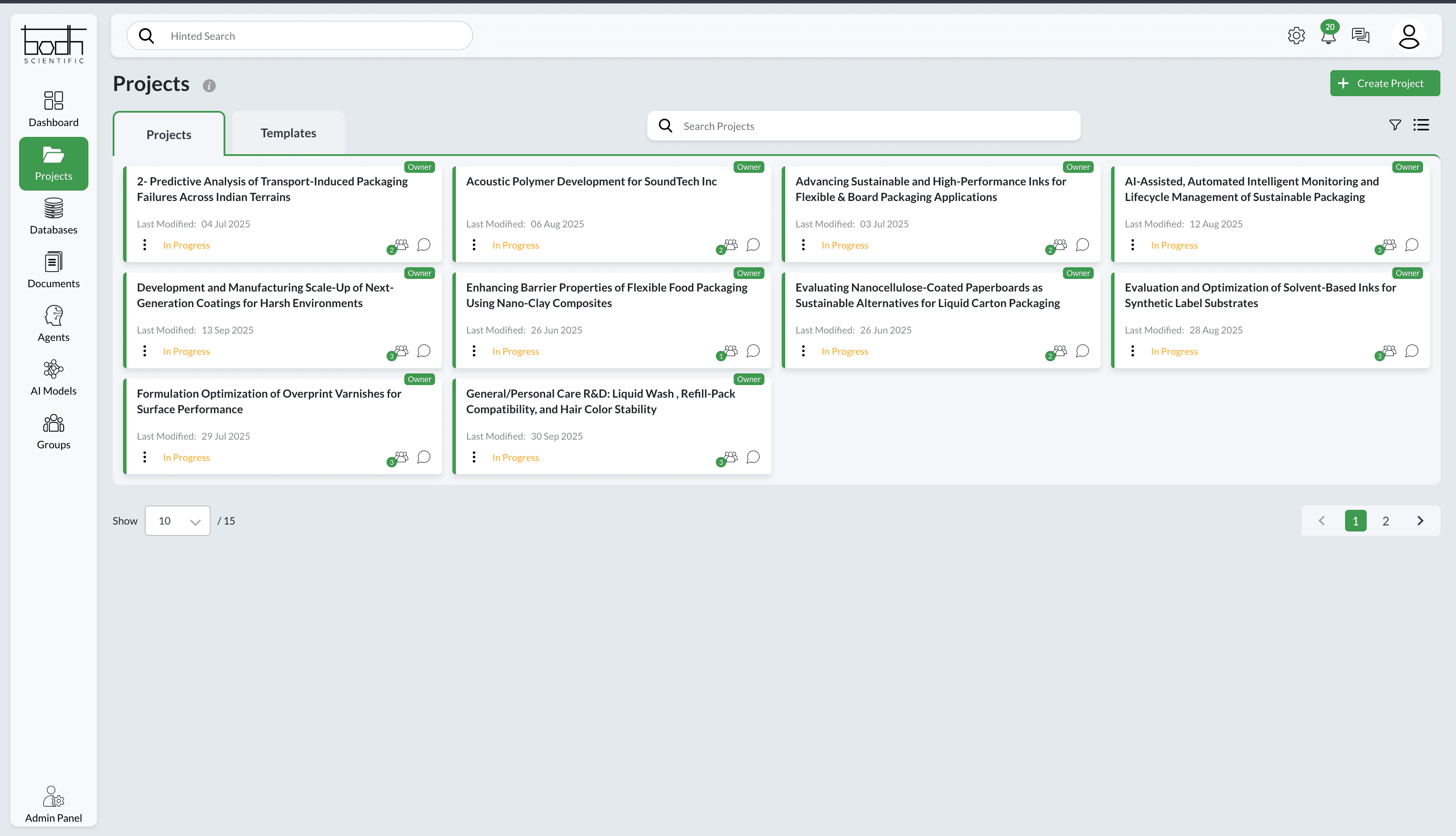 Projects: Organise Every Research Goal - Image 1